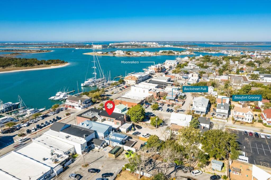 Why Knot Getaway...Rooftop With Waterview! Unit D Beaufort Esterno foto